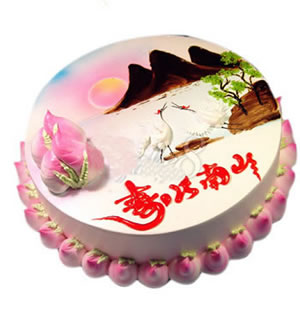 寿比南山-水果奶油夹心(10寸,12寸)