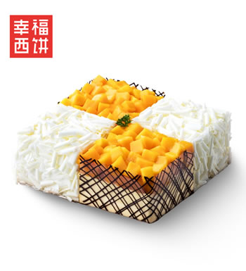 幸福西饼-榴芒双拼-榴莲、芒果2种口味