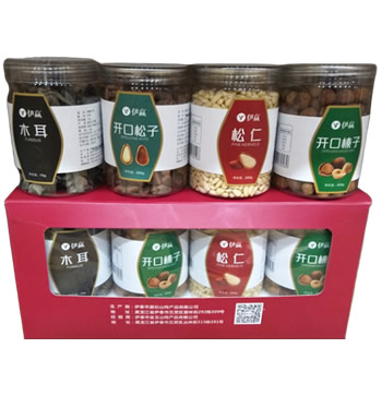 纯天然松子榛子木耳礼盒-原汁原味 自然健康 不含任何添加剂