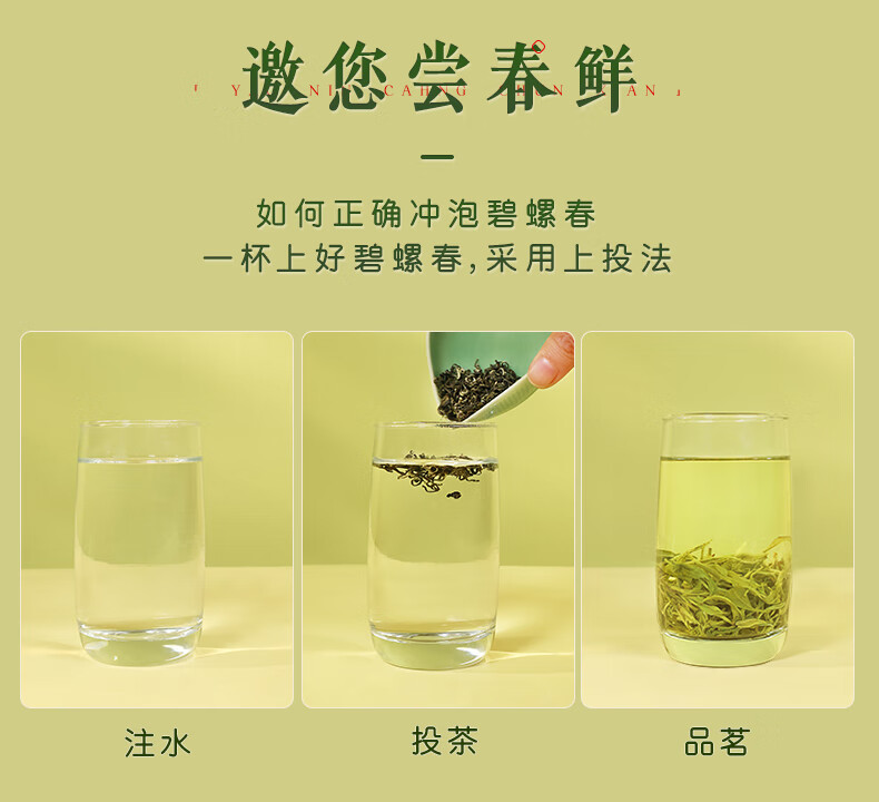 西湖牌特级碧螺春送中国国内_新茶上市鲜嫩清香-茶叶/茶具/咖啡-游子