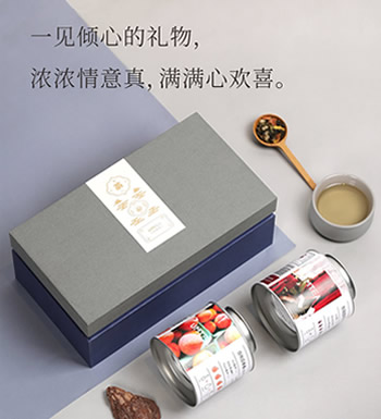 花果茶罐装礼盒-玫瑰香槟花茶+白桃乌龙茶