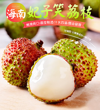 妃子笑荔枝-新鲜当季水果 4.5斤