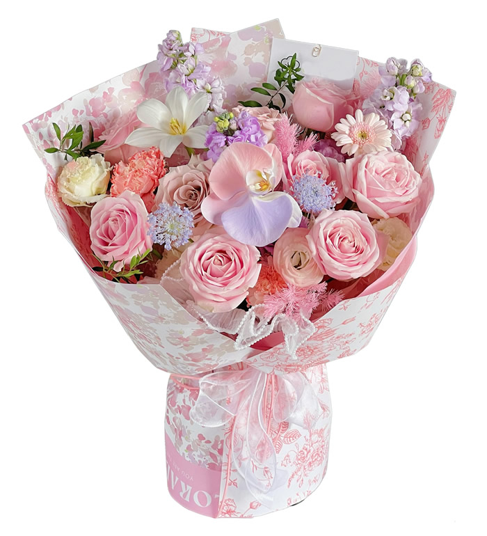 美丽时光-玫瑰 康乃馨 紫罗兰