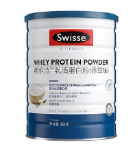 Swisse 乳清蛋白粉 - 补充蛋白质 香草味 450g/罐