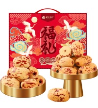 楼兰蜜语 福礼红枣礼盒 - 去皮去核 好消化易吸收
