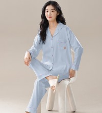 纯棉睡衣家居服 - 多色可选 柔软舒适透气