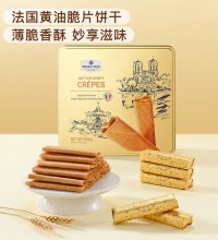 黄油脆片饼干 - 法国进口 浓郁奶香 香脆酥松