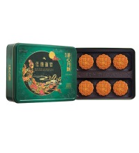 香港美心 低糖蛋黄白莲蓉月饼 - 以糖醇代替砂糖 特为注重健康人士而设