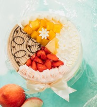 幸福西饼-福气满满 冰淇淋蛋糕 - 四种口味冰淇淋 1磅
