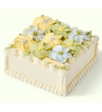 好利来-花园蛋糕蛋糕 - 玫瑰芋泥/慕斯