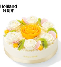 好利来-春满花开蛋糕 - 直径20cm 25cm 可选