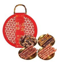 喜上喜 腊福满盈腊味礼盒 - 中华老字号