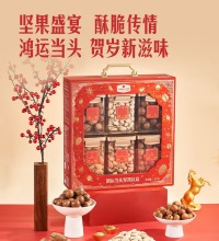 鸿运当头坚果礼盒 - 全球甄选 6种纯坚果