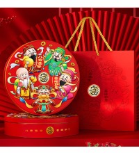 徐福记五福临门年货礼盒 - 2kg 酥心糖果 糕点 凤梨酥 巧克力