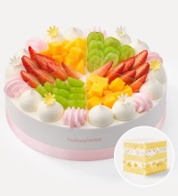 好利来-缤纷果漾 - 100%动物奶油