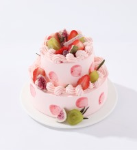 幸福西饼-草莓鲜果乐园 - 甜润草莓+鲜甜青提+无花果干