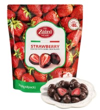 冻干草莓夹心黑巧克力 - 意大利进口 冻干草莓+黑巧