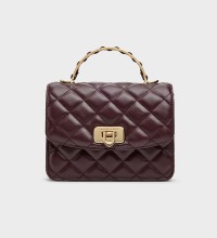 菱格链条手提斜挎小方包 - 夏新款 多色可选