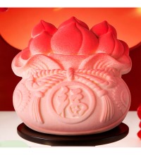 诺心--福禄祝寿慕斯蛋糕 - 0蔗糖 祝寿创意福袋蛋糕