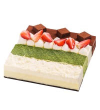 诺心--四拼蛋糕 - 水果生日蛋糕