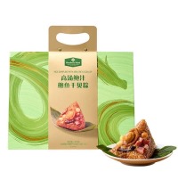 高汤鲍汁鲍鱼干贝粽 - 整颗干鲍入料 口口香醇