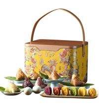 御茶膳房 平步青云粽子礼盒 - 8粽+3咸鸭蛋+6块糕点
