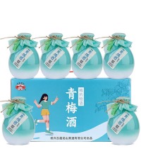 古越龙山 青梅酒 果酒 - 500ml*6瓶 9度微醺甜酒