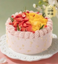 幸福西饼-莓芒双拼 - 一半莓香温柔 一半芒香热烈