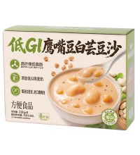 低GI鹰嘴豆白芸豆沙（2箱） - 低GI高膳食纤维低脂肪 低GI燕麦奶