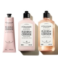 欧舒丹（L'OCCITANE）樱花组合 - 樱花护手霜+沐浴露+身体润肤乳